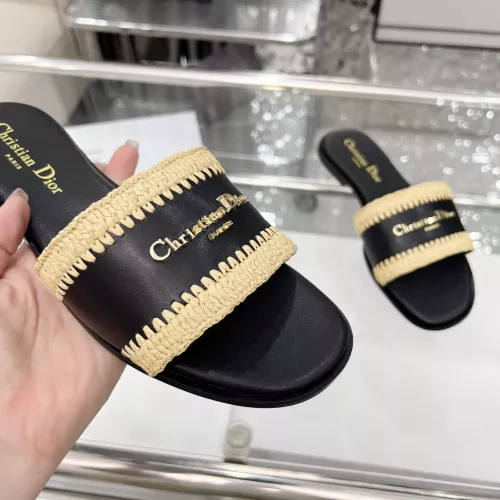 Cheap Christian Dior Slippers For Women #1357496 Replica Wholesale [$82.00 USD] [ITEM#1357496] on Replica Christian Dior Slippers