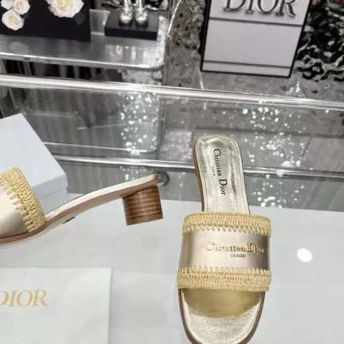Cheap Christian Dior Slippers For Women #1357498 Replica Wholesale [$85.00 USD] [ITEM#1357498] on Replica Christian Dior Slippers