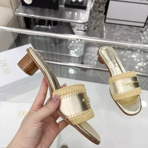 Cheap Christian Dior Slippers For Women #1357498 Replica Wholesale [$85.00 USD] [ITEM#1357498] on Replica Christian Dior Slippers