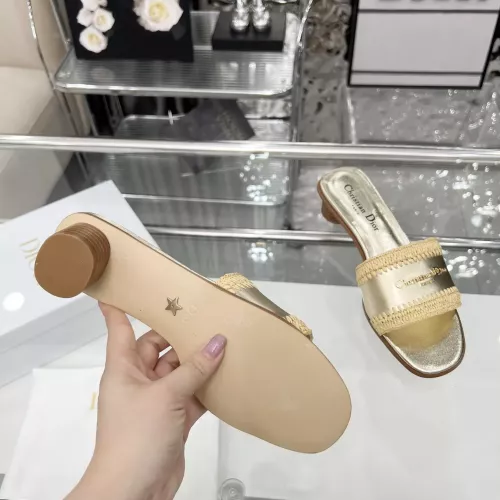 Cheap Christian Dior Slippers For Women #1357498 Replica Wholesale [$85.00 USD] [ITEM#1357498] on Replica Christian Dior Slippers