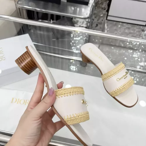 Cheap Christian Dior Slippers For Women #1357499 Replica Wholesale [$85.00 USD] [ITEM#1357499] on Replica Christian Dior Slippers