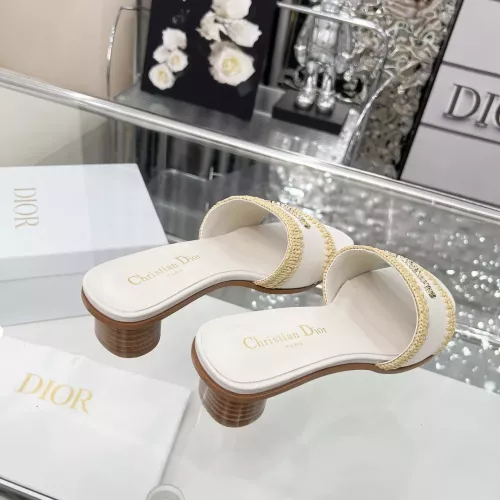 Cheap Christian Dior Slippers For Women #1357499 Replica Wholesale [$85.00 USD] [ITEM#1357499] on Replica Christian Dior Slippers