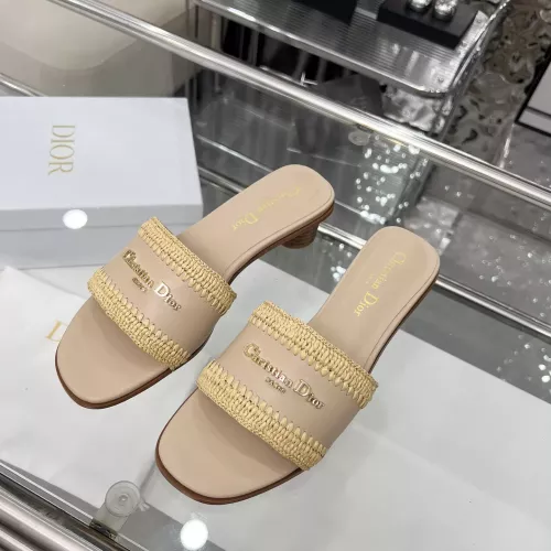 Cheap Christian Dior Slippers For Women #1357500 Replica Wholesale [$85.00 USD] [ITEM#1357500] on Replica Christian Dior Slippers
