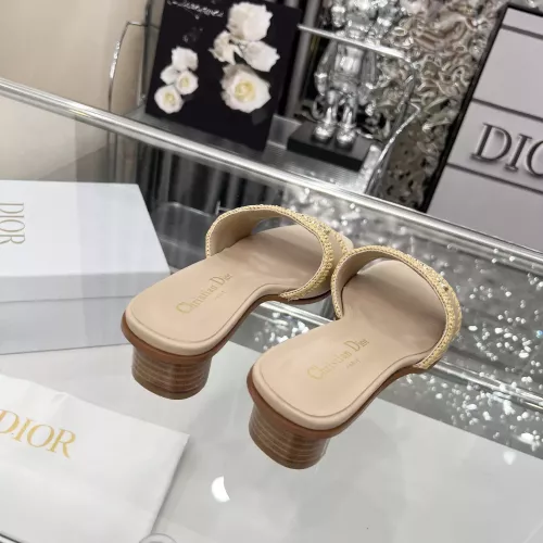 Cheap Christian Dior Slippers For Women #1357500 Replica Wholesale [$85.00 USD] [ITEM#1357500] on Replica Christian Dior Slippers