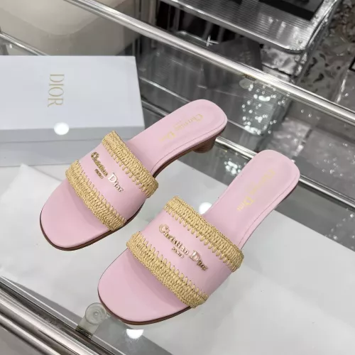 Cheap Christian Dior Slippers For Women #1357501 Replica Wholesale [$85.00 USD] [ITEM#1357501] on Replica Christian Dior Slippers