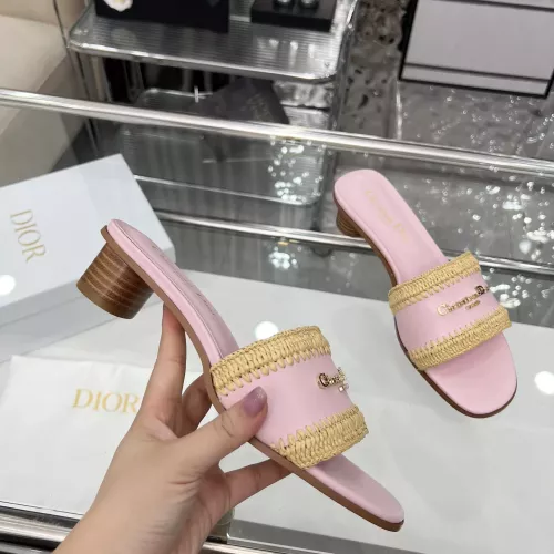 Cheap Christian Dior Slippers For Women #1357501 Replica Wholesale [$85.00 USD] [ITEM#1357501] on Replica Christian Dior Slippers