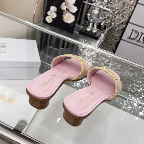 Cheap Christian Dior Slippers For Women #1357501 Replica Wholesale [$85.00 USD] [ITEM#1357501] on Replica Christian Dior Slippers