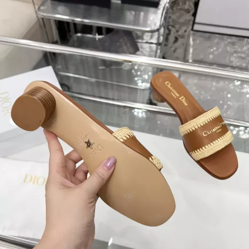 Cheap Christian Dior Slippers For Women #1357502 Replica Wholesale [$85.00 USD] [ITEM#1357502] on Replica Christian Dior Slippers