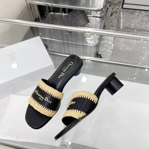 Cheap Christian Dior Slippers For Women #1357503 Replica Wholesale [$85.00 USD] [ITEM#1357503] on Replica Christian Dior Slippers