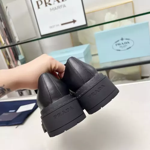 Cheap Prada Leather Shoes For Women #1357504 Replica Wholesale [$100.00 USD] [ITEM#1357504] on Replica Prada Leather Shoes