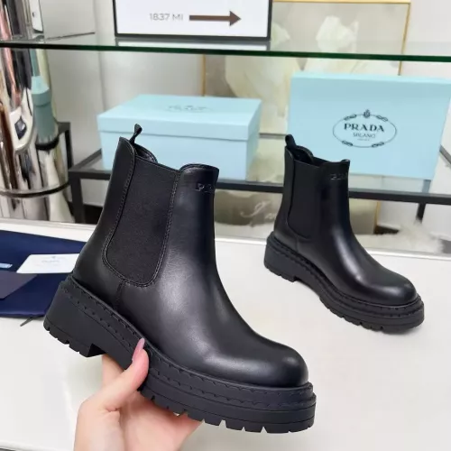 Cheap Prada Boots For Women #1357506 Replica Wholesale [$102.00 USD] [ITEM#1357506] on Replica Prada Boots