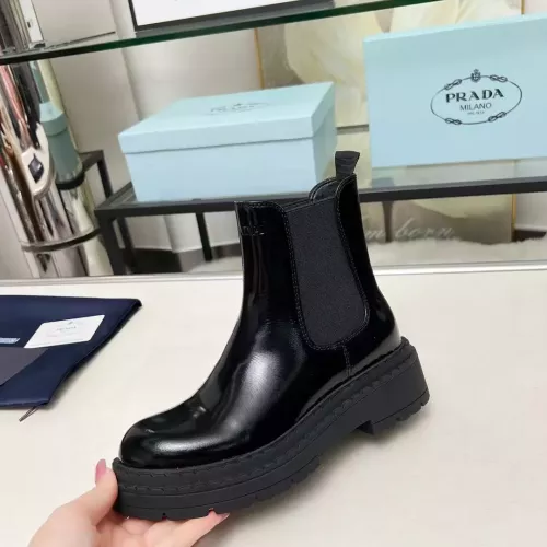 Cheap Prada Boots For Women #1357507 Replica Wholesale [$102.00 USD] [ITEM#1357507] on Replica Prada Boots