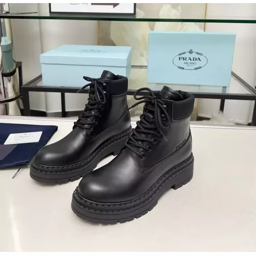 Cheap Prada Boots For Women #1357508 Replica Wholesale [$105.00 USD] [ITEM#1357508] on Replica Prada Boots