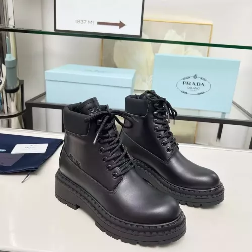 Cheap Prada Boots For Women #1357508 Replica Wholesale [$105.00 USD] [ITEM#1357508] on Replica Prada Boots