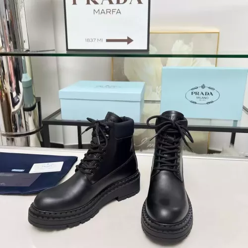 Cheap Prada Boots For Women #1357508 Replica Wholesale [$105.00 USD] [ITEM#1357508] on Replica Prada Boots
