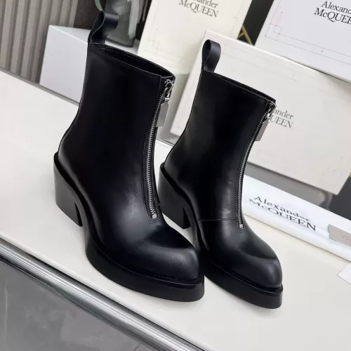 Cheap Alexander McQueen Boots For Women #1357510 Replica Wholesale [$105.00 USD] [ITEM#1357510] on Replica Alexander McQueen Boots