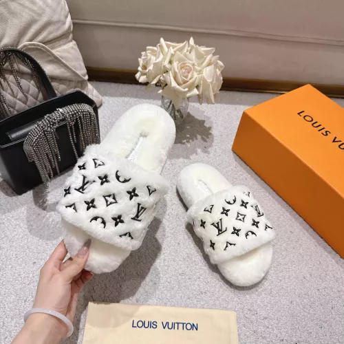 Cheap Louis Vuitton Slippers For Women #1357517 Replica Wholesale [$92.00 USD] [ITEM#1357517] on Replica Louis Vuitton Slippers