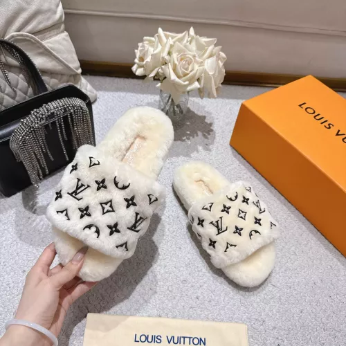 Cheap Louis Vuitton Slippers For Women #1357518 Replica Wholesale [$92.00 USD] [ITEM#1357518] on Replica Louis Vuitton Slippers