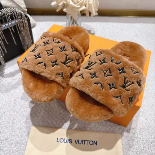 Cheap Louis Vuitton Slippers For Women #1357519 Replica Wholesale [$92.00 USD] [ITEM#1357519] on Replica Louis Vuitton Slippers