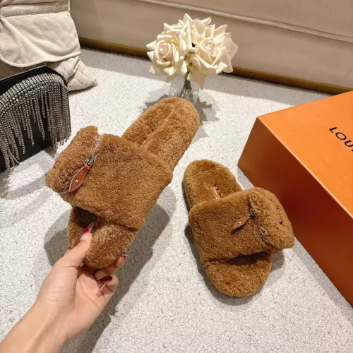 Cheap Louis Vuitton Slippers For Women #1357523 Replica Wholesale [$98.00 USD] [ITEM#1357523] on Replica Louis Vuitton Slippers