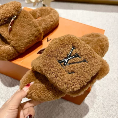 Cheap Louis Vuitton Slippers For Women #1357523 Replica Wholesale [$98.00 USD] [ITEM#1357523] on Replica Louis Vuitton Slippers