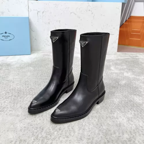 Cheap Prada Boots For Women #1357553 Replica Wholesale [$118.00 USD] [ITEM#1357553] on Replica Prada Boots