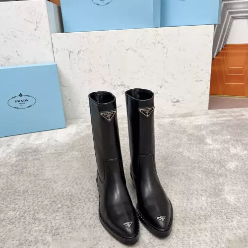 Cheap Prada Boots For Women #1357553 Replica Wholesale [$118.00 USD] [ITEM#1357553] on Replica Prada Boots