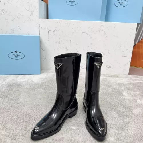 Cheap Prada Boots For Women #1357554 Replica Wholesale [$118.00 USD] [ITEM#1357554] on Replica Prada Boots