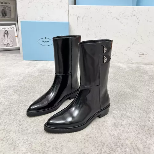Cheap Prada Boots For Women #1357556 Replica Wholesale [$118.00 USD] [ITEM#1357556] on Replica Prada Boots