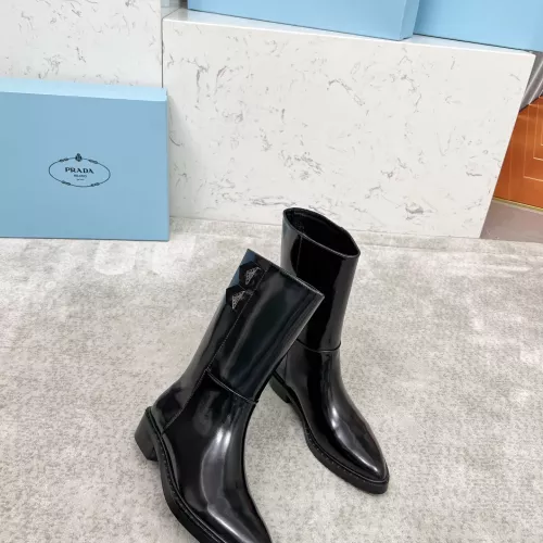 Cheap Prada Boots For Women #1357556 Replica Wholesale [$118.00 USD] [ITEM#1357556] on Replica Prada Boots