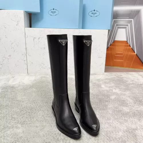 Cheap Prada Boots For Women #1357558 Replica Wholesale [$135.00 USD] [ITEM#1357558] on Replica Prada Boots