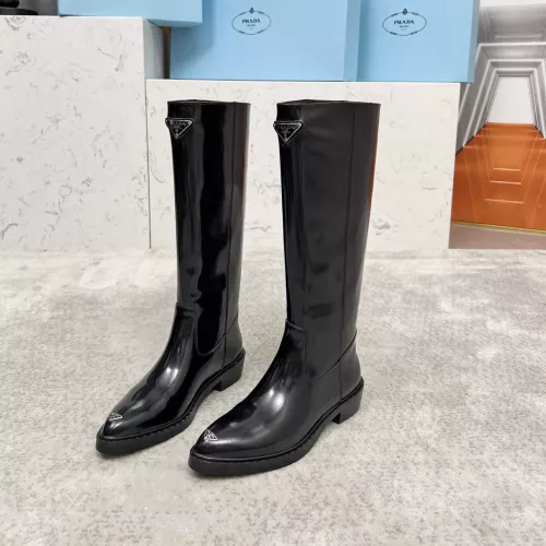 Cheap Prada Boots For Women #1357559 Replica Wholesale [$135.00 USD] [ITEM#1357559] on Replica Prada Boots