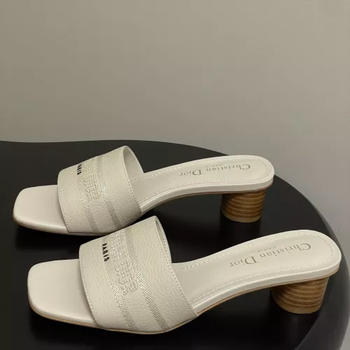 Cheap Christian Dior Slippers For Women #1357570 Replica Wholesale [$82.00 USD] [ITEM#1357570] on Replica Christian Dior Slippers