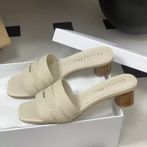 Cheap Christian Dior Slippers For Women #1357570 Replica Wholesale [$82.00 USD] [ITEM#1357570] on Replica Christian Dior Slippers