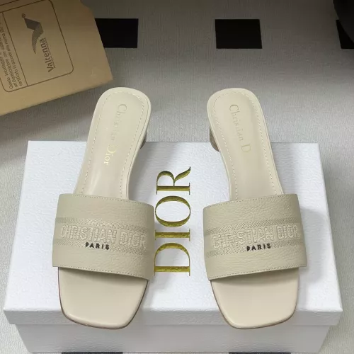 Cheap Christian Dior Slippers For Women #1357570 Replica Wholesale [$82.00 USD] [ITEM#1357570] on Replica Christian Dior Slippers