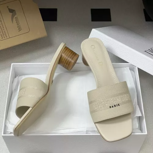 Cheap Christian Dior Slippers For Women #1357570 Replica Wholesale [$82.00 USD] [ITEM#1357570] on Replica Christian Dior Slippers