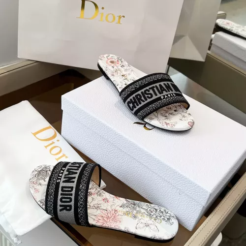 Cheap Christian Dior Slippers For Women #1357579 Replica Wholesale [$72.00 USD] [ITEM#1357579] on Replica Christian Dior Slippers