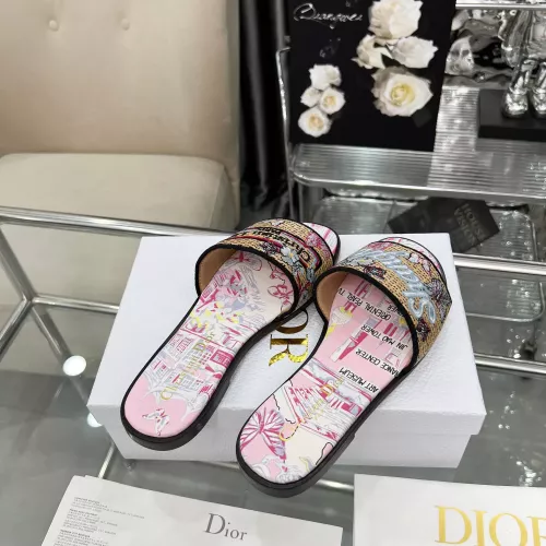 Cheap Christian Dior Slippers For Women #1357583 Replica Wholesale [$85.00 USD] [ITEM#1357583] on Replica Christian Dior Slippers