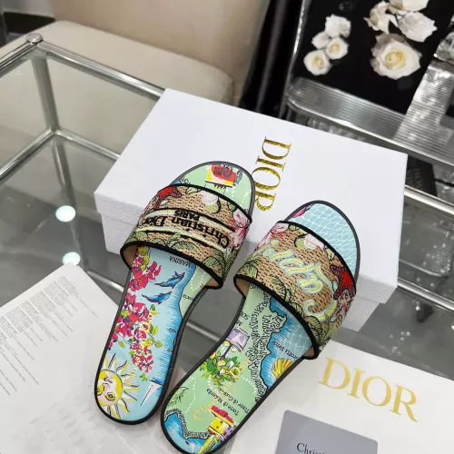Cheap Christian Dior Slippers For Women #1357587 Replica Wholesale [$85.00 USD] [ITEM#1357587] on Replica Christian Dior Slippers
