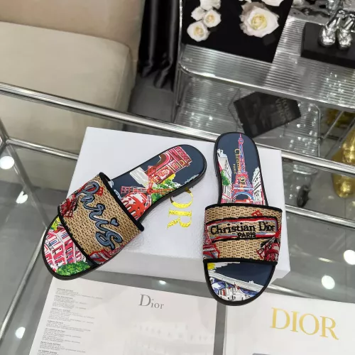 Cheap Christian Dior Slippers For Women #1357588 Replica Wholesale [$85.00 USD] [ITEM#1357588] on Replica Christian Dior Slippers
