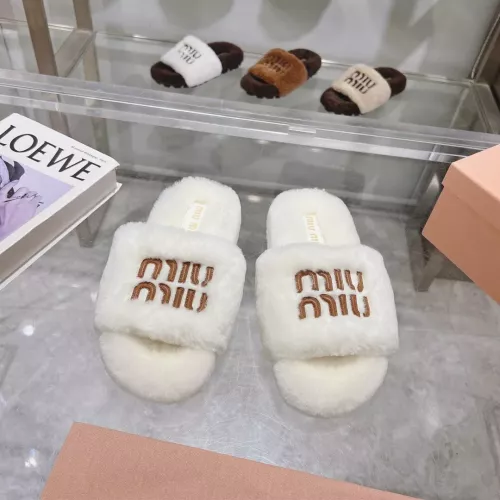 Cheap MIU MIU Slippers For Women #1357589 Replica Wholesale [$92.00 USD] [ITEM#1357589] on Replica MIU MIU Slippers