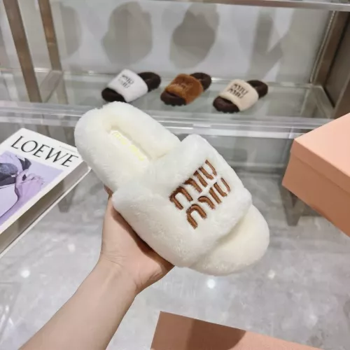 Cheap MIU MIU Slippers For Women #1357589 Replica Wholesale [$92.00 USD] [ITEM#1357589] on Replica MIU MIU Slippers