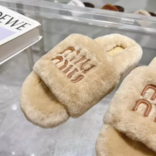 Cheap MIU MIU Slippers For Women #1357590 Replica Wholesale [$92.00 USD] [ITEM#1357590] on Replica MIU MIU Slippers