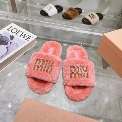 Cheap MIU MIU Slippers For Women #1357591 Replica Wholesale [$92.00 USD] [ITEM#1357591] on Replica MIU MIU Slippers
