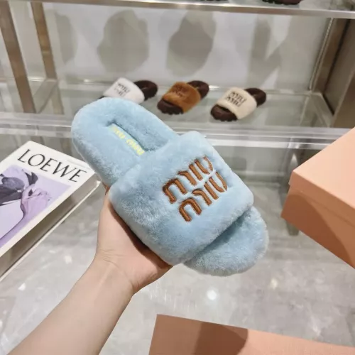Cheap MIU MIU Slippers For Women #1357592 Replica Wholesale [$92.00 USD] [ITEM#1357592] on Replica MIU MIU Slippers