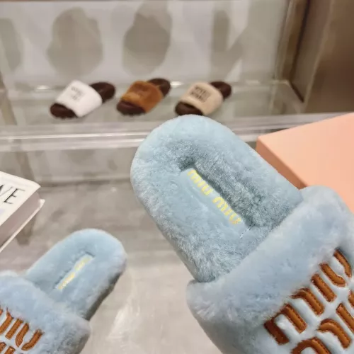Cheap MIU MIU Slippers For Women #1357592 Replica Wholesale [$92.00 USD] [ITEM#1357592] on Replica MIU MIU Slippers