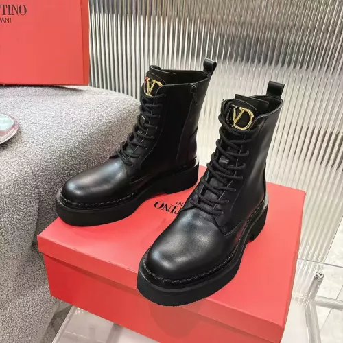 Cheap Valentino Boots For Women #1357598 Replica Wholesale [$112.00 USD] [ITEM#1357598] on Replica Valentino Boots