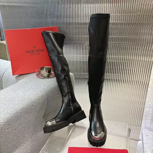 Cheap Valentino Boots For Women #1357604 Replica Wholesale [$132.00 USD] [ITEM#1357604] on Replica Valentino Boots