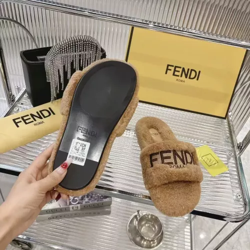 Cheap Fendi Slippers For Women #1357608 Replica Wholesale [$92.00 USD] [ITEM#1357608] on Replica Fendi Slippers