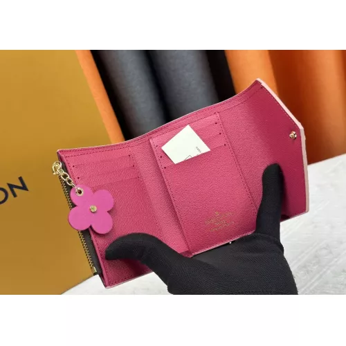 Cheap Louis Vuitton LV Wallets In Rose Red For Women #1357624 Replica Wholesale [$40.00 USD] [ITEM#1357624] on Replica Louis Vuitton LV Wallets